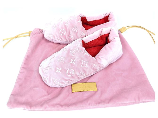 Louis Vuitton Pantofole Monogram Dreamy Rosa