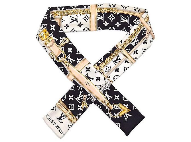 Louis Vuitton Lenço Bandana Monogram Confidential Multicor