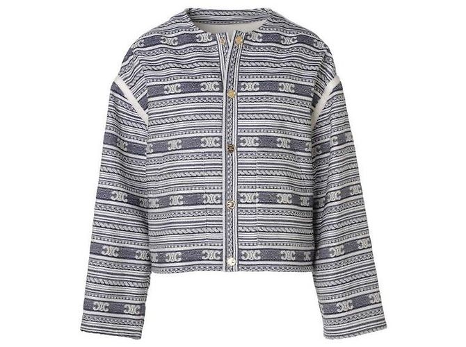 Céline Cardigan de lã de algodão Marrom