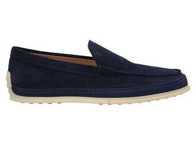 Tod's Mocassin en daim Noir