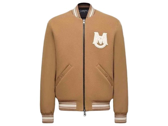 Moncler Reversible Down Bomber Jacket Orange