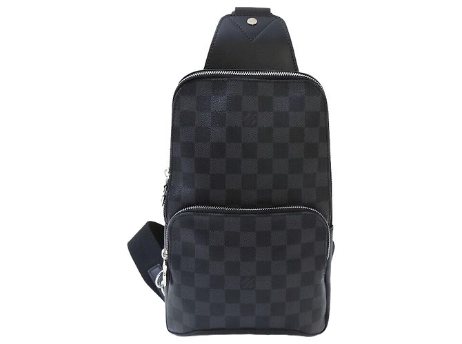 Louis Vuitton Avenue Slingback Damier Graphite Brown