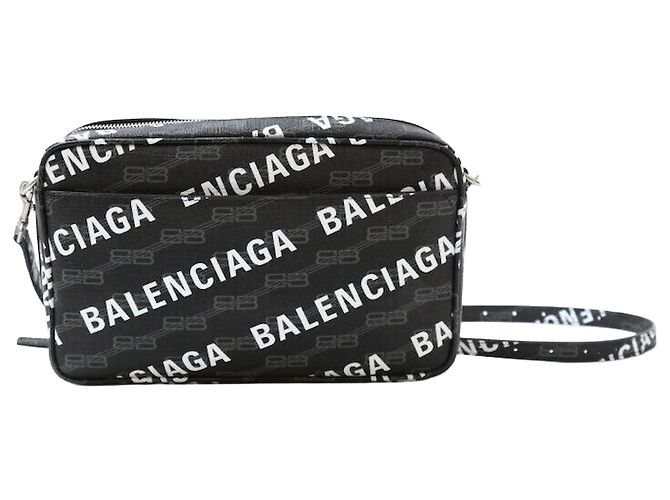 Balenciaga Borsa Camera Monogram BB Nera Nero 