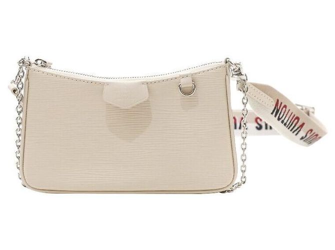 Louis Vuitton Mini-Schultertasche Epice Weiß