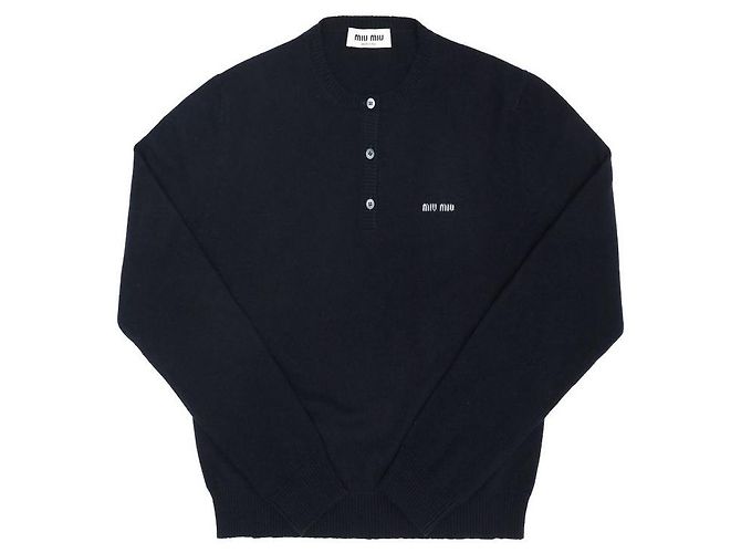 Miu Miu Strickware für Damen Schwarz 