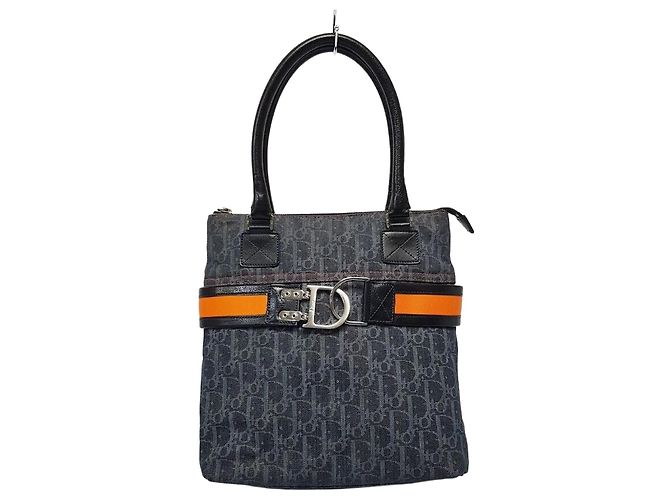 Dior Borsa a Spalla Oblique Ring Blu 