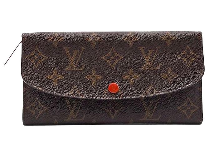 Louis Vuitton Monogram Emily Wallet Black