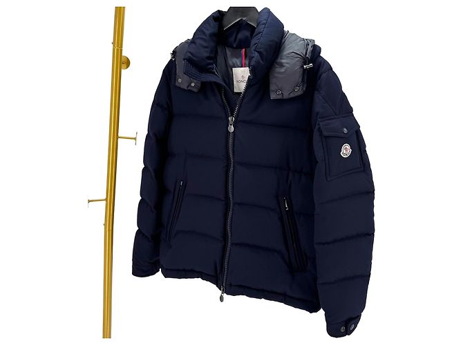 Moncler Montgenèvre Down Jacket Navy Blue