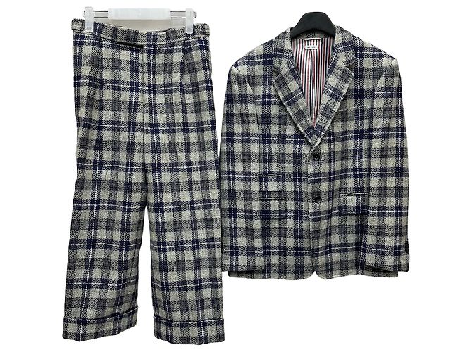 Thom Browne Checked Wool Jacket (Set-Up) Multiple colors