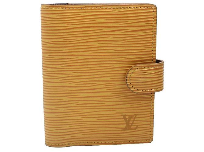 Louis Vuitton Yellow Epi Cardholder