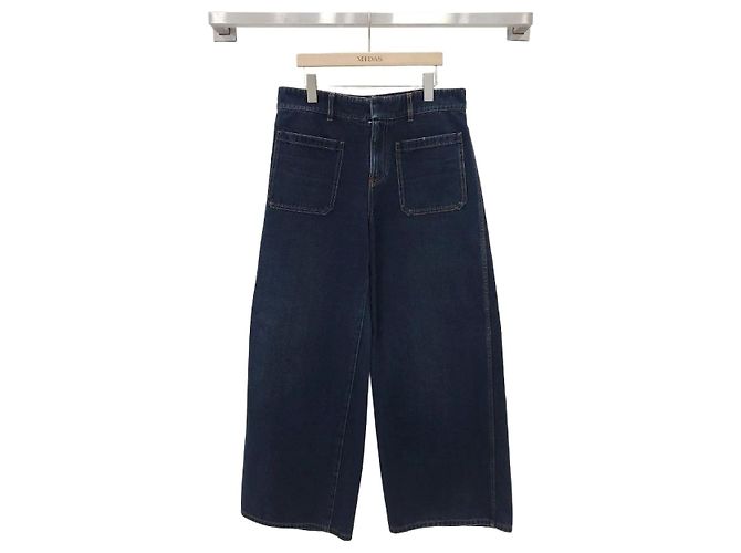 Dior Denim Couture Flare Jeans Schwarz