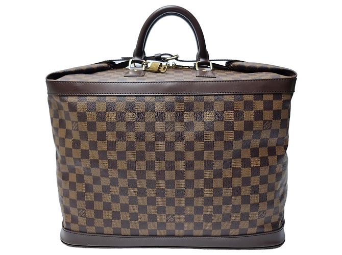 Louis Vuitton Borsa da viaggio Boston Marrone