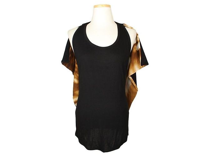 Givenchy Ärmelloses Top mit Print XS Schwarz 