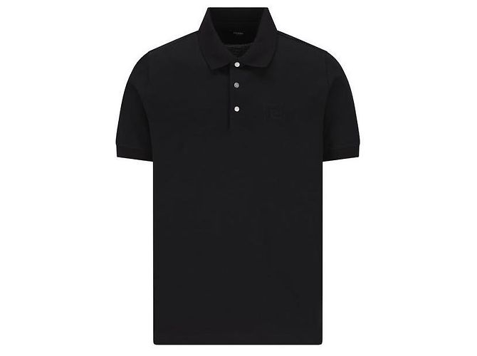 Fendi Poloshirt Schwarz 