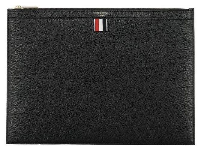 Thom Browne Pebble Grain Medium Document Holder