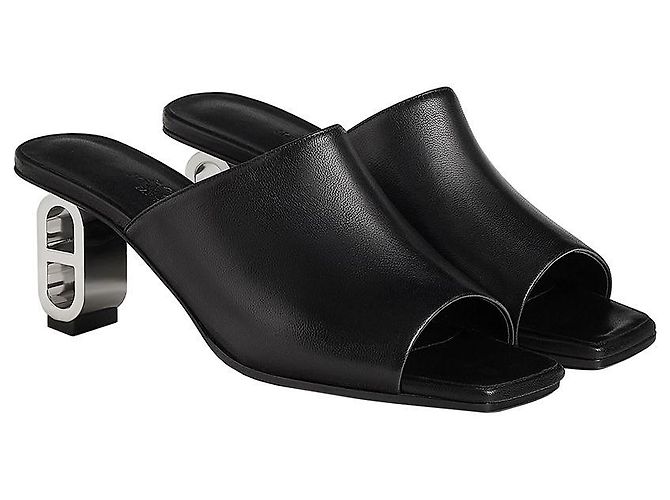 Hermès Sandali Iconique Nero