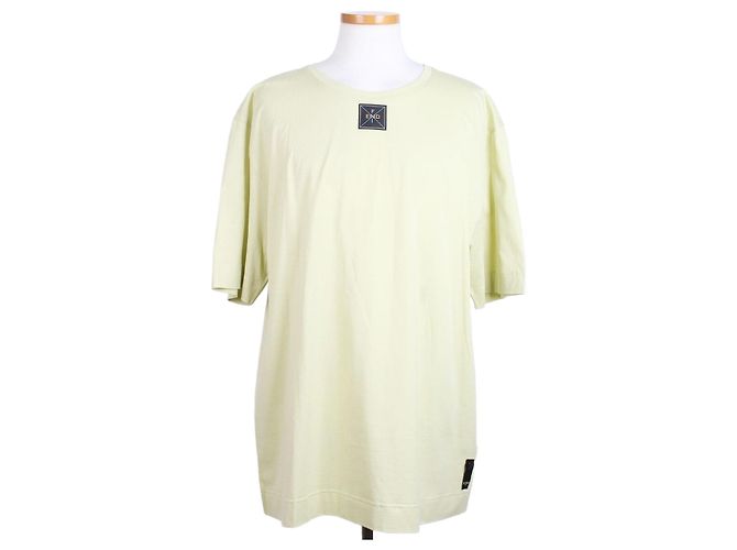 Fendi Green Jersey T-Shirt XL Grün
