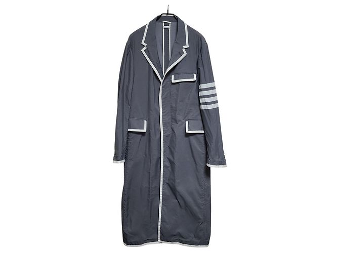 Thom Browne Nylon Long Coat