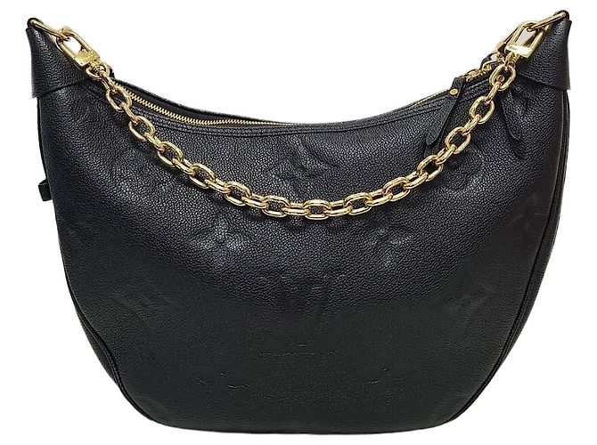 Louis Vuitton Bolso hobo Loop en monograma Empreinte negro