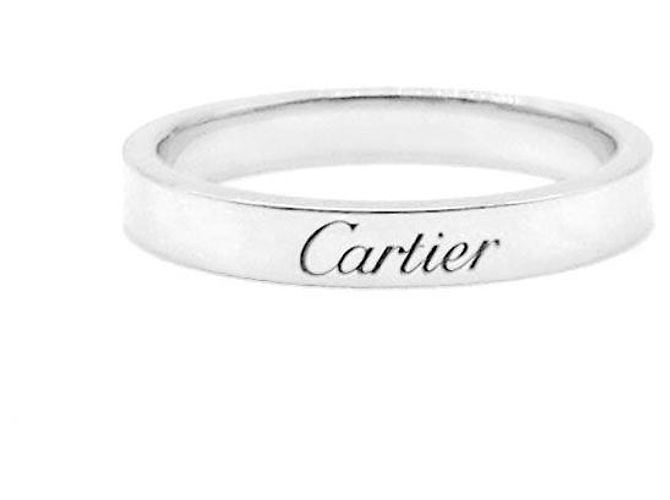 de Cartier Logo Ring Silvery