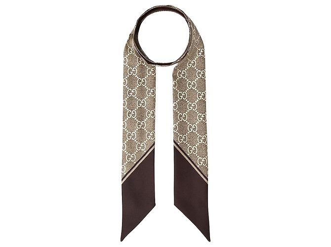 Gucci Pañuelo de seda Multicolor