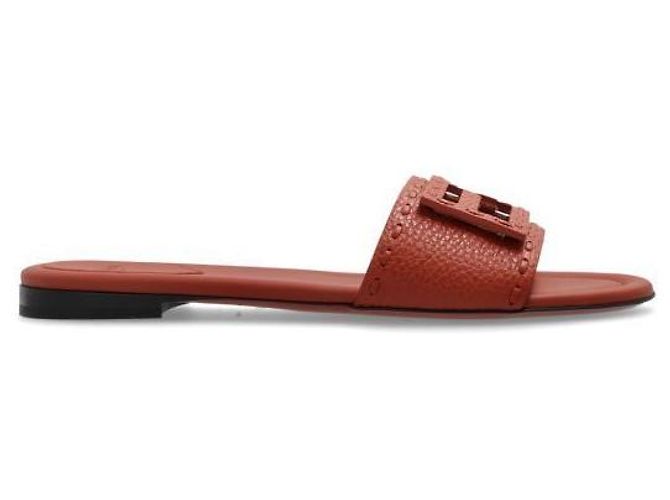 Fendi Sandales en cuir