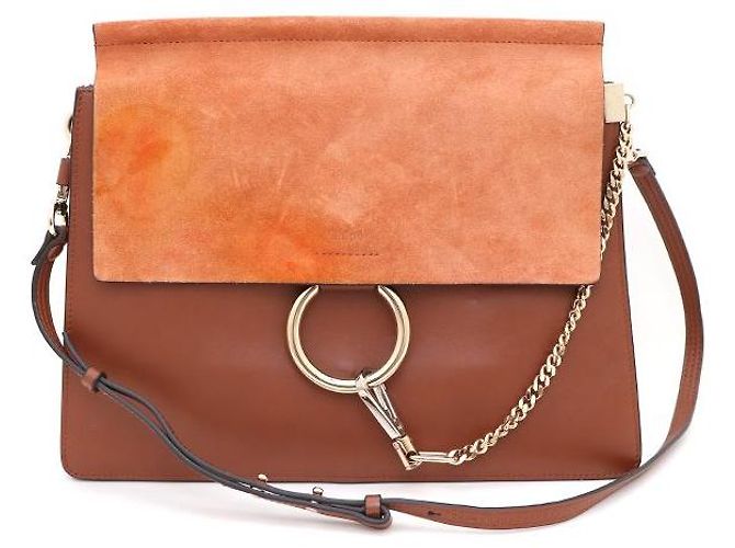 Chloé Borsa a Spalla Payback Large Marrone 