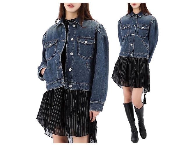 Isabel Marant Size Lucky Chance Denim Jacket Multiple colors