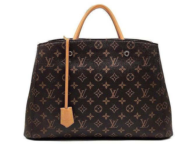 Louis Vuitton Monogram Montaigne GM Schwarz