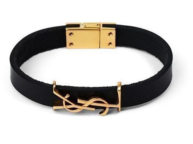 Saint Laurent Bracciale Monogram Opium da donna Multicolore 