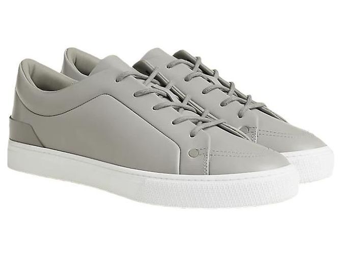 Hermès Irwin sneaker Sage Green Silvery