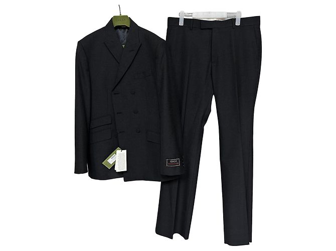 Gucci Suit Wool Formal Brown
