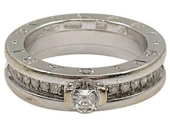 Bulgari Diamantring Weiß 