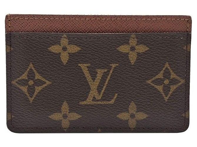 Louis Vuitton Tarjetero Monogram Port Cart Multicolor