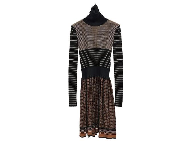 Louis Vuitton Vestido de punto Monogram Multicolor