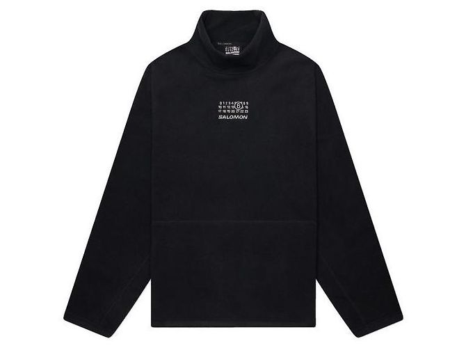 Maison Martin Margiela Technisches Fleece Schwarz
