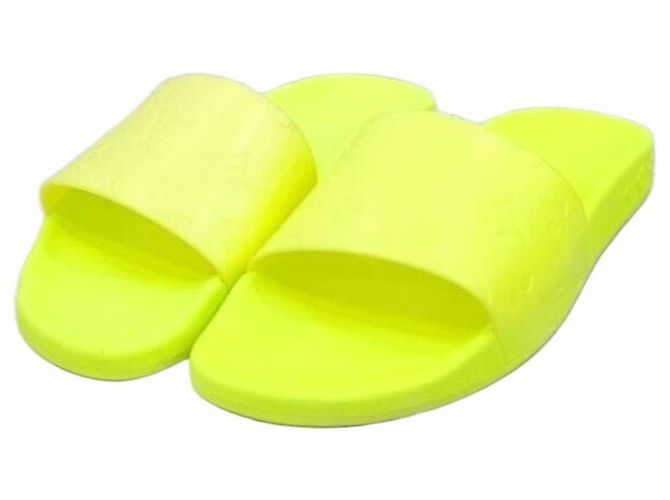 Louis Vuitton Pantofole Monogramma Neon Acquerello Argento