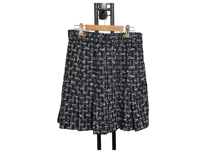 Chanel Saia de tweed Multicor