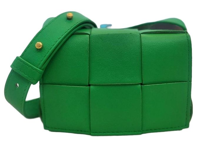 Bottega Veneta Borsa a tracolla Candy Mini Cassette Verde