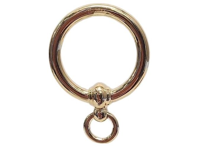 Hermès Goldener Schalring in Loop-Design 