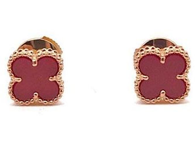 Van Cleef & Arpels Boucles d'oreilles Sweet Alhambra Rose