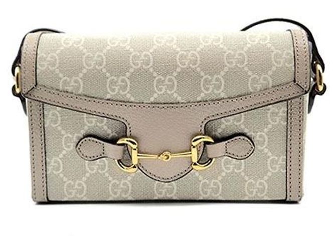 Horsebit 1955 Gucci Mini bolsa Horsebit Branco