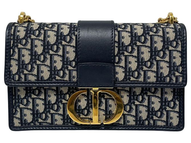 Dior Bolsa de Ombro Oblique Montaigne Chain Multicor