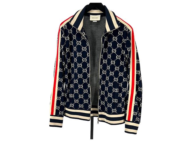 Gucci GG Jacquard Zip Jacket Size Multiple colors