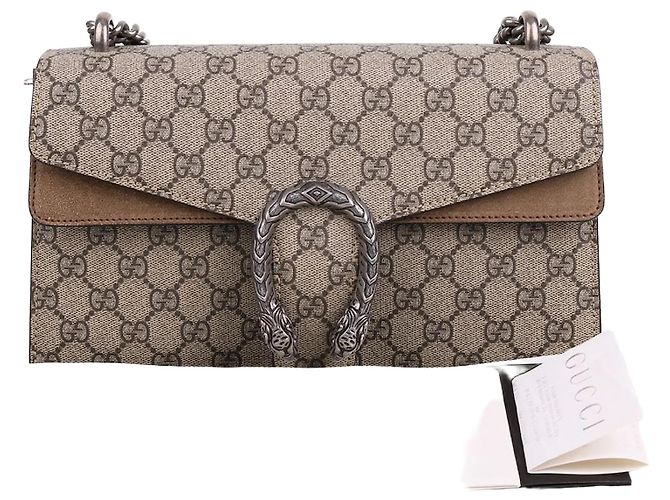 Gucci Borsa a Spalla Dionysus Medium Marrone 