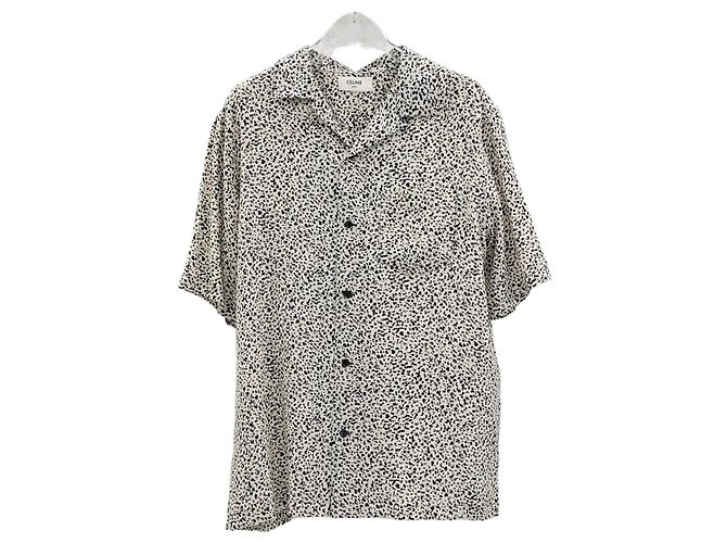 Céline Camisa holgada de seda hawaiana Multicolor