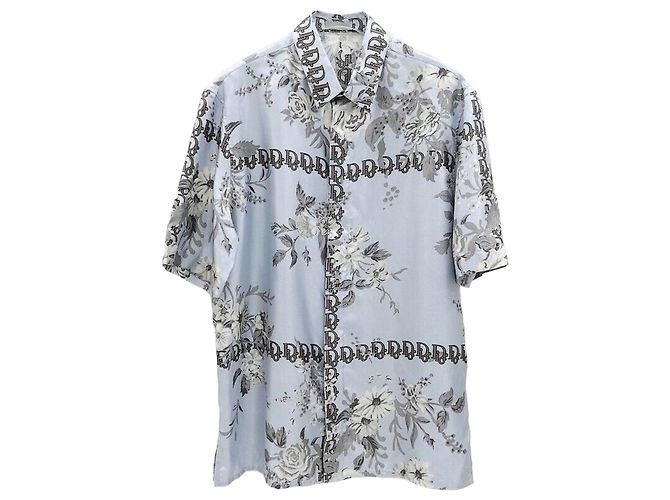 Dior Logo Pattern Silk Shirt Multiple colors