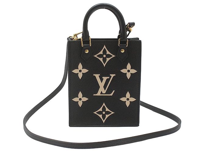 Louis Vuitton Piccola borsa a tracolla Monogram Empreinte nera Nero