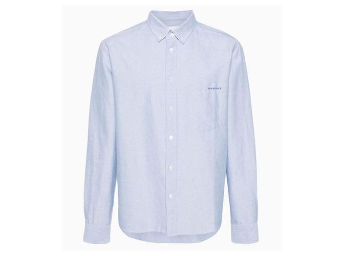 Isabel Marant Camicia con bottoni JASOLO Bianco 