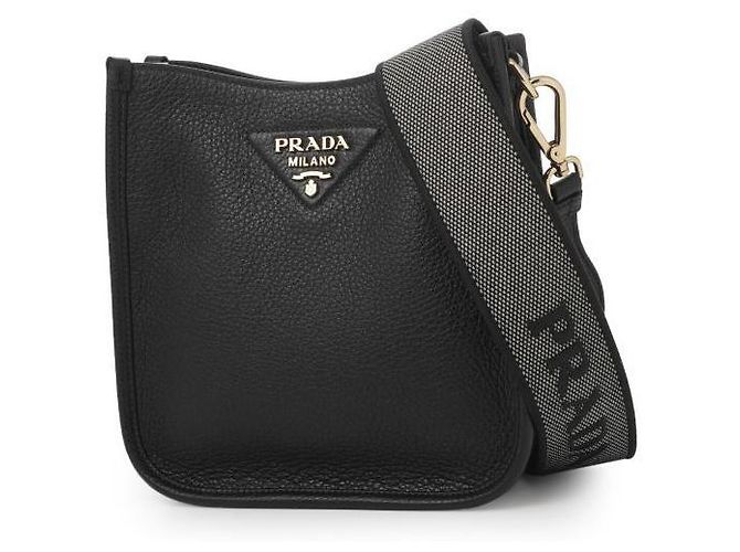Prada Mini bolsa de ombro em couro